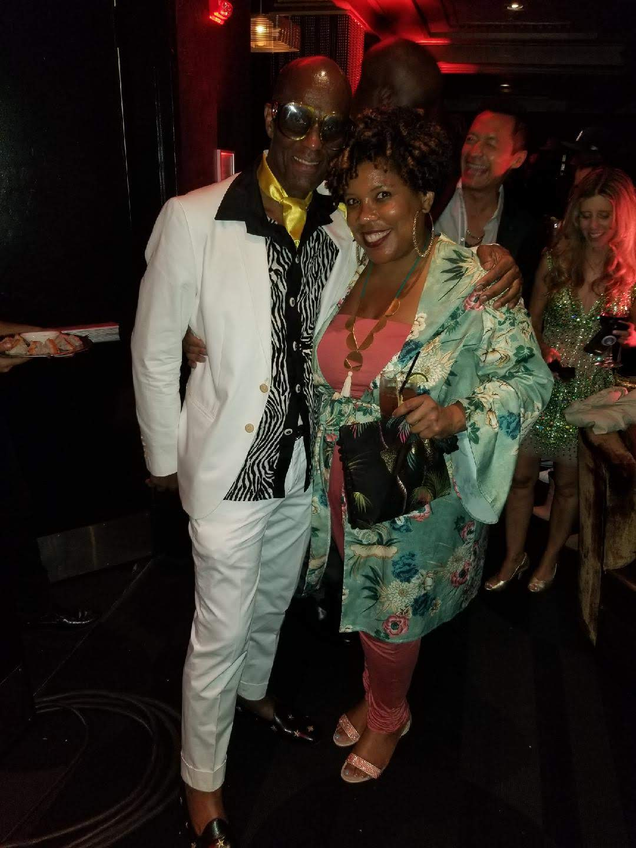 Fashion and Harlem’s finest (and best-smelling) Dapper Dan with yours truly, Danielle Belton